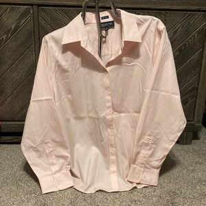 Jones New York Blush Pink  button down Shirt